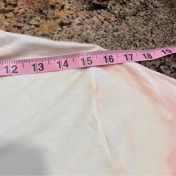 Bleached Vintage Boyfriend Tee Pink Armadillos - Picture 5 of 9